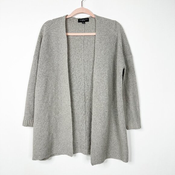 2/$24 Philomena Petti New York Open Cardigan Gray Small #A0459 TRB3 - Picture 3 of 7